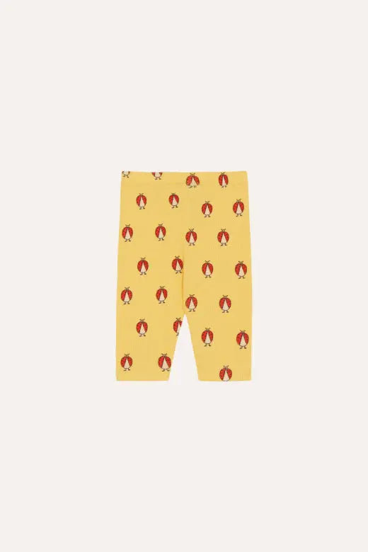 Ladybug Allover Yellow Baby Leggings The Campamento BEBE Concept 