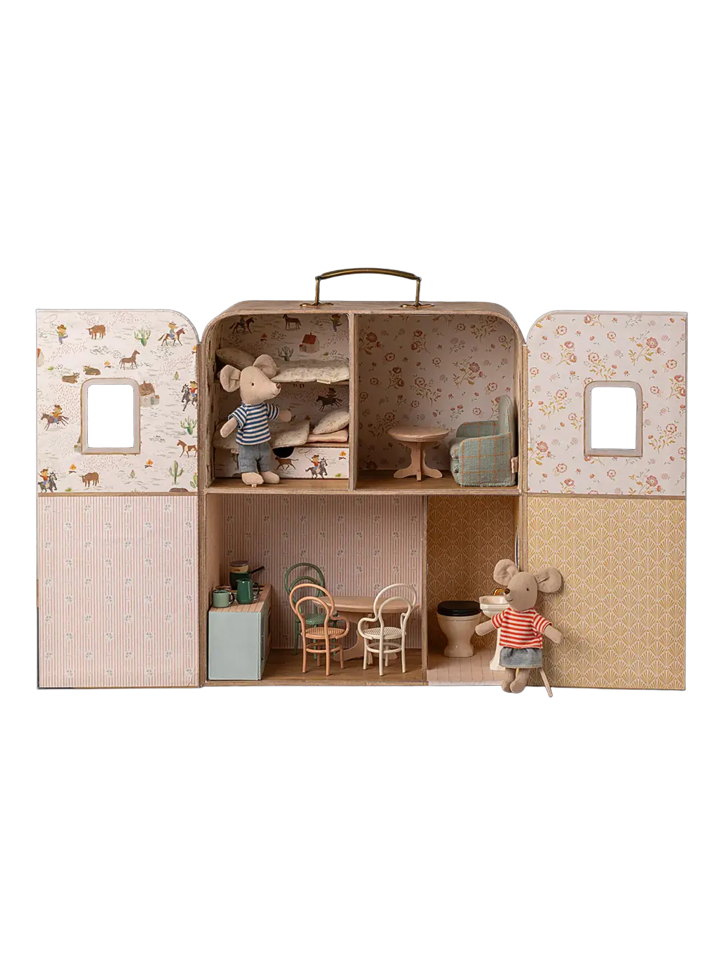 SuitCasa domek w walizce Maileg BÉBÉ Concept 