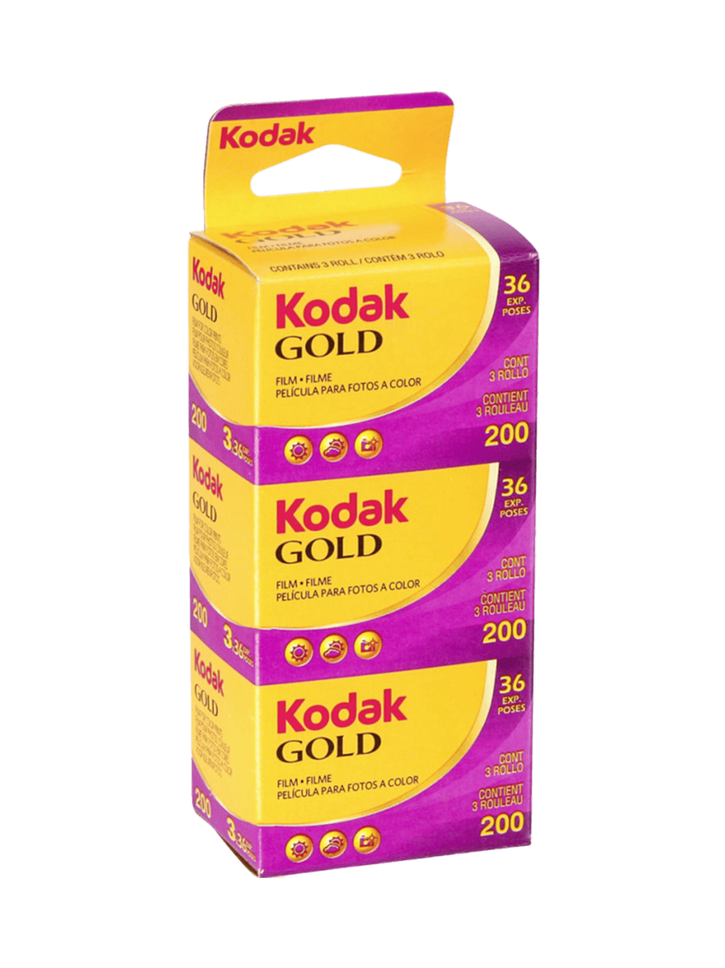 Film do aparatu 135 Gold 200 Color 3-Pack 3 x 36 FRAMES