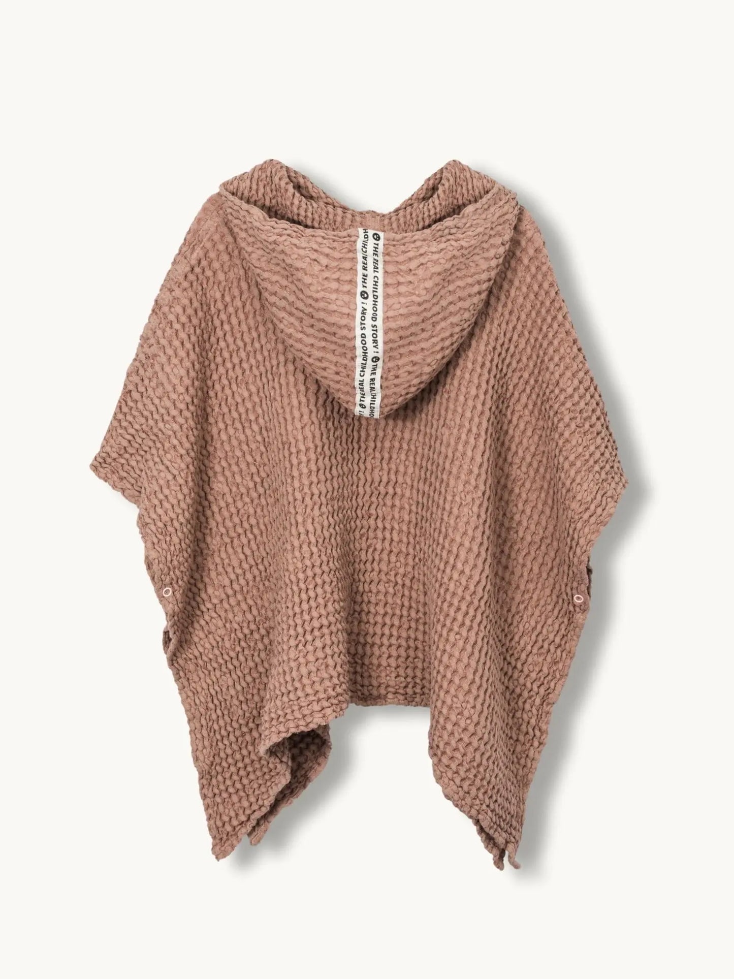 ponczo waflowe lniane Happymess BÉBÉ Concept