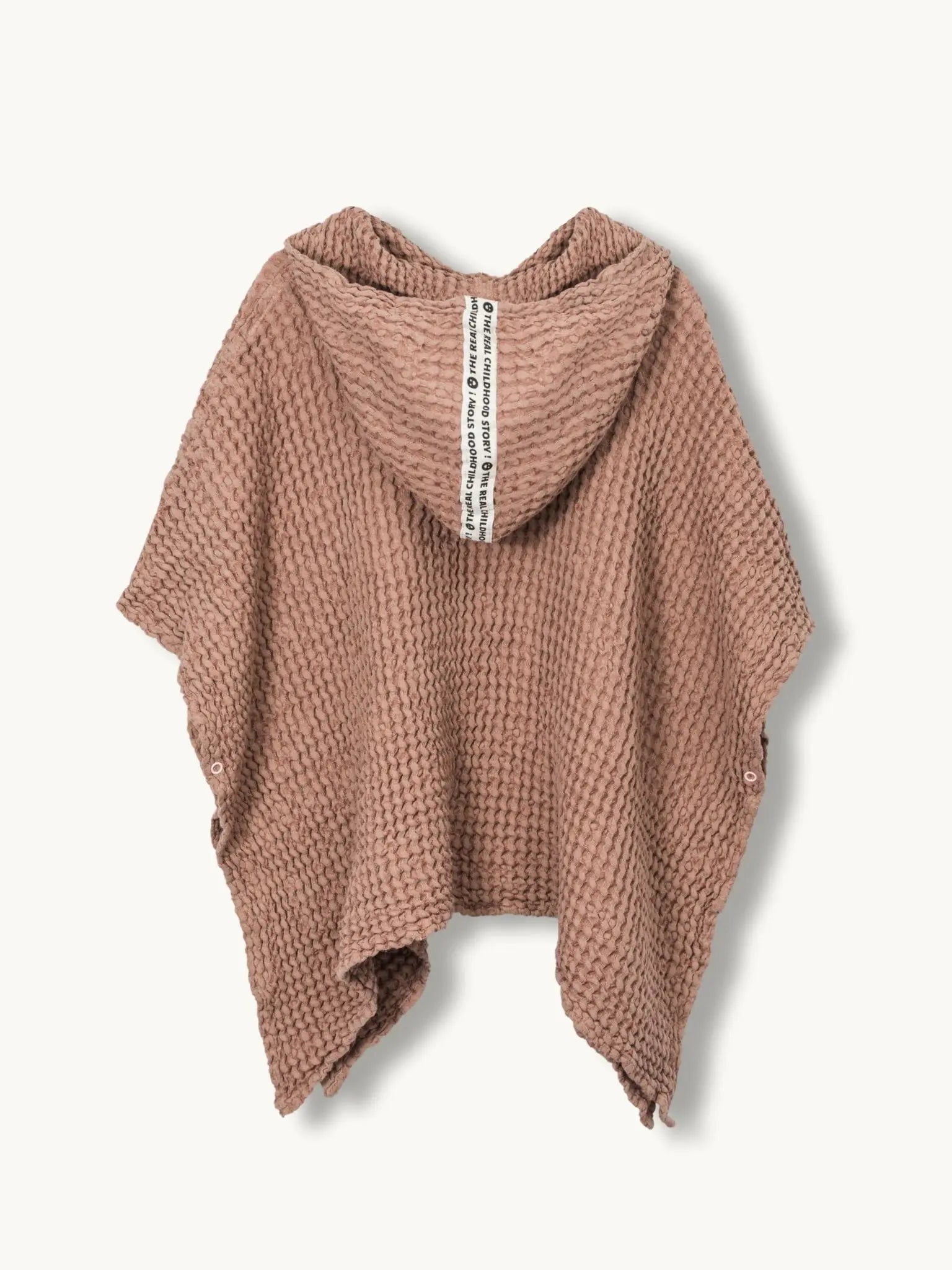 ponczo waflowe lniane Happymess BÉBÉ Concept