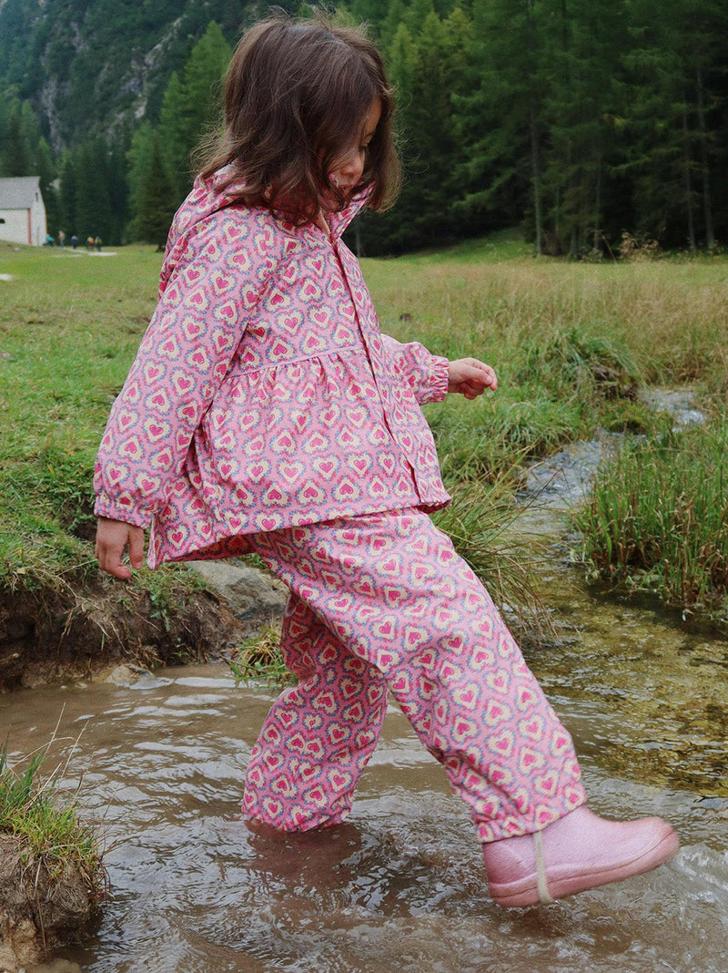 Ocieplany zestaw przeciwdeszczowy Rainy Palme set Konges Slojd BÉBÉ Concept 