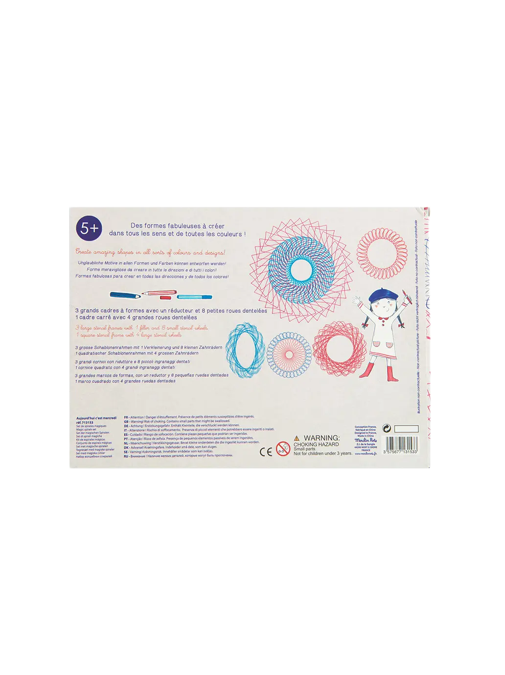 Magiczne spirale Moulin Roty BÉBÉ Concept