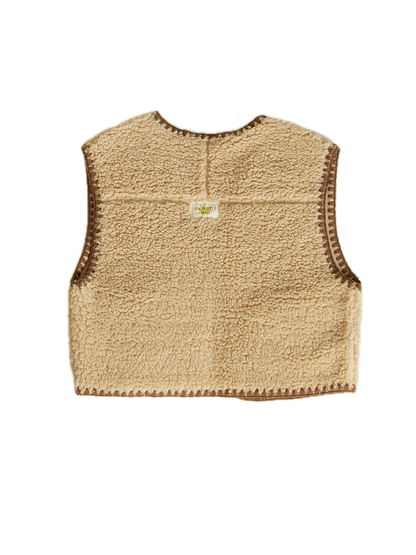 Kamizelka Amos Sand Folk Gilet Claude&amp;Co BÉBÉ Concept 
