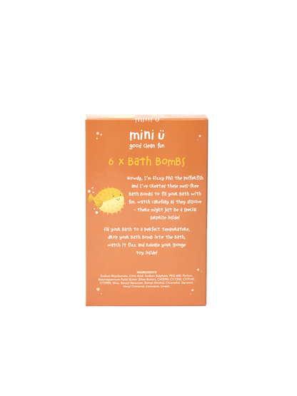 Zestaw 6 musujących kul do kąpieli dla dzieci mini u BÉBÉ Concept