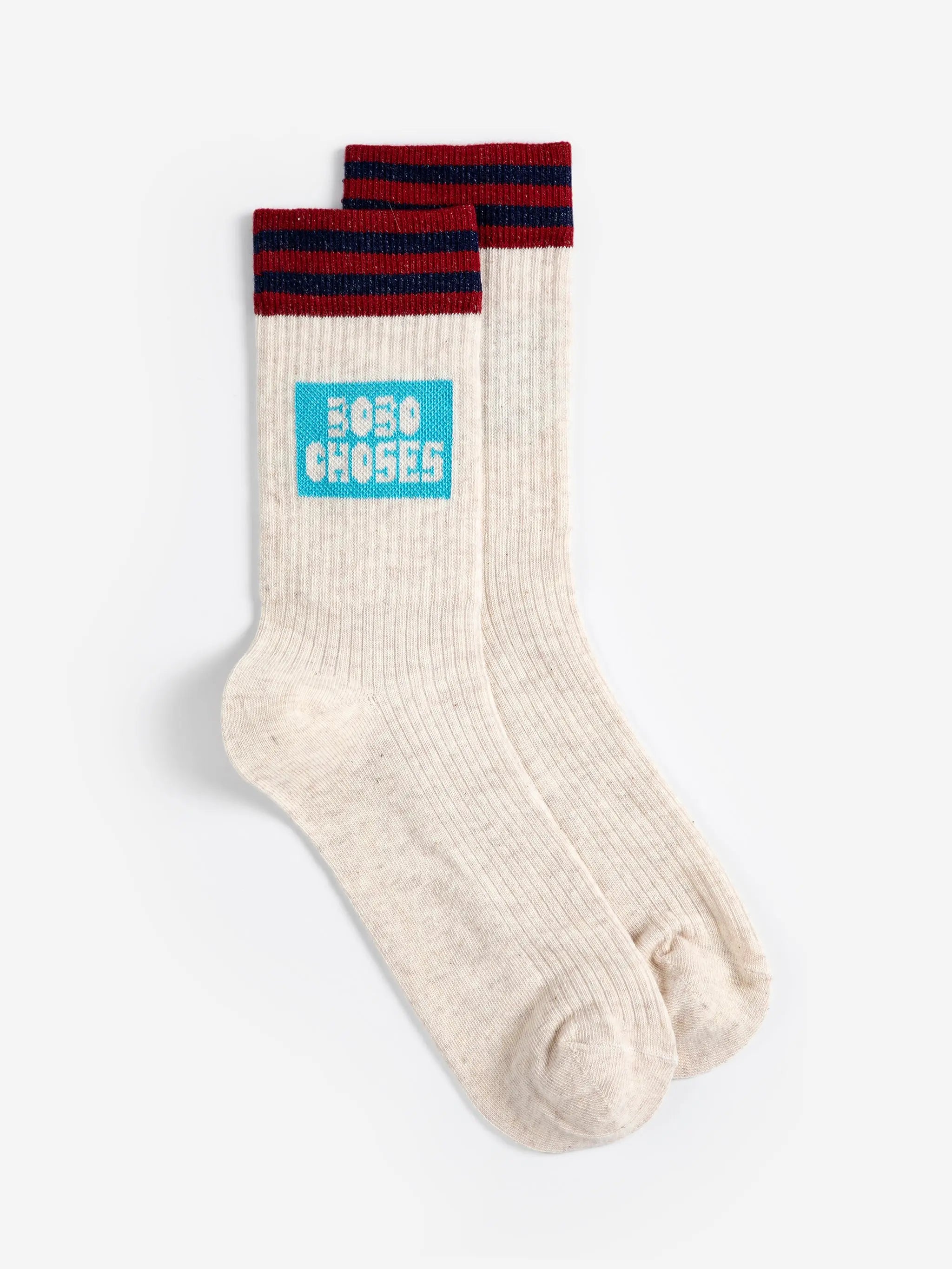 Ribbed cotton short socks Bobo Choses BEBE Concept 