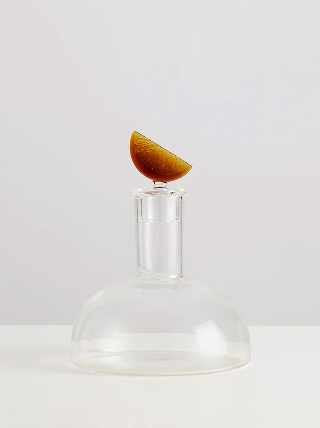 Szklana karafka z ozdobnym korkiem LE CITRUS