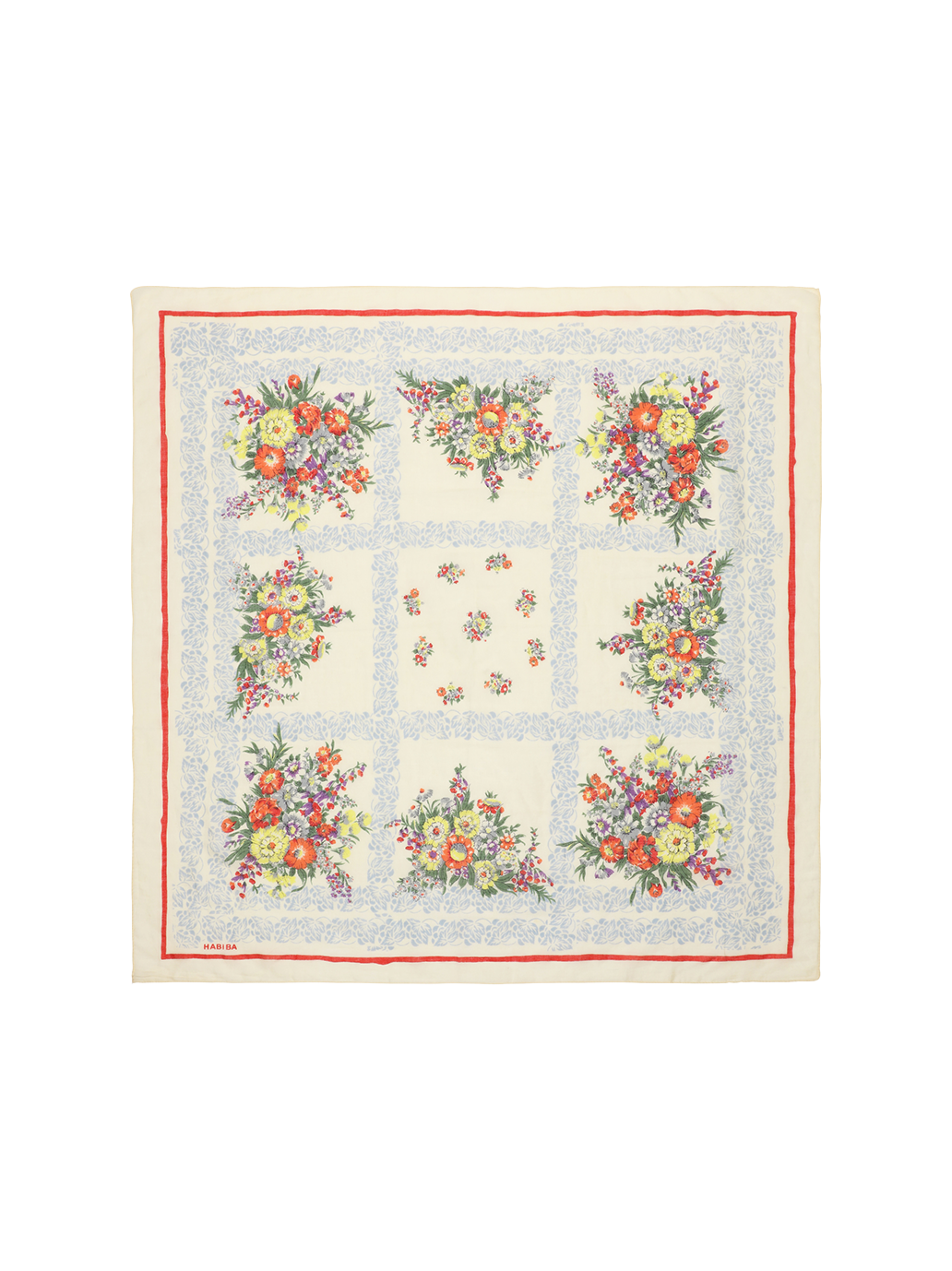 Szal apaszka Bouquet VANILLA