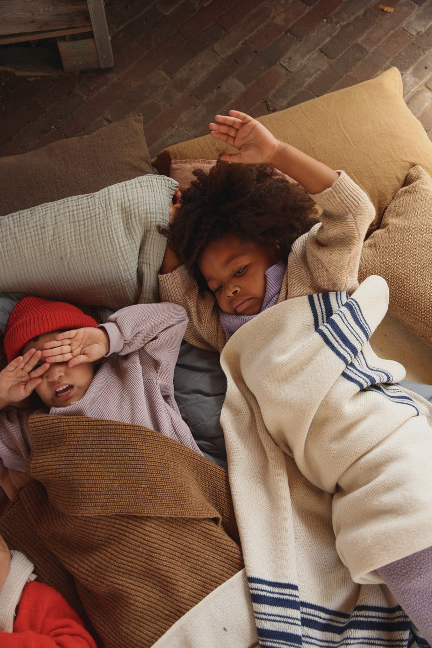 kocyk z wełny merino Gilbert Hvid BÉBÉ Concept