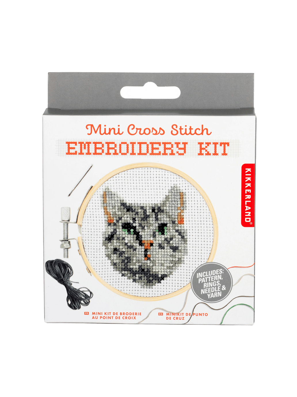 Mini zestaw do wyszywania Embroidery Set Kikkerland BÉBÉ Concept 