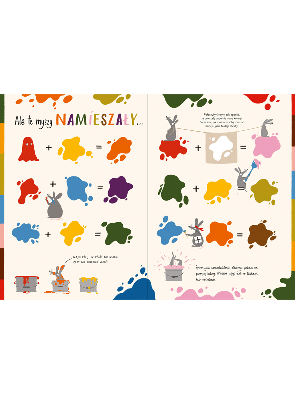 Opowiem Ci mamo o kolorach Wydawnictwo Nasza Ksiegarnia BÉBÉ Concept