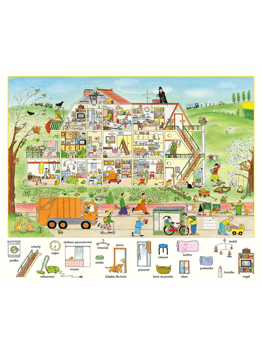 Słówka z Ulicy Czereśniowej Wydawnictwo Dwie Siostry BÉBÉ Concept 