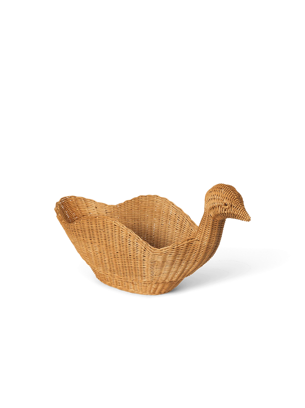 Pleciony kosz na zabawki Ferm Living BÉBÉ Concept 