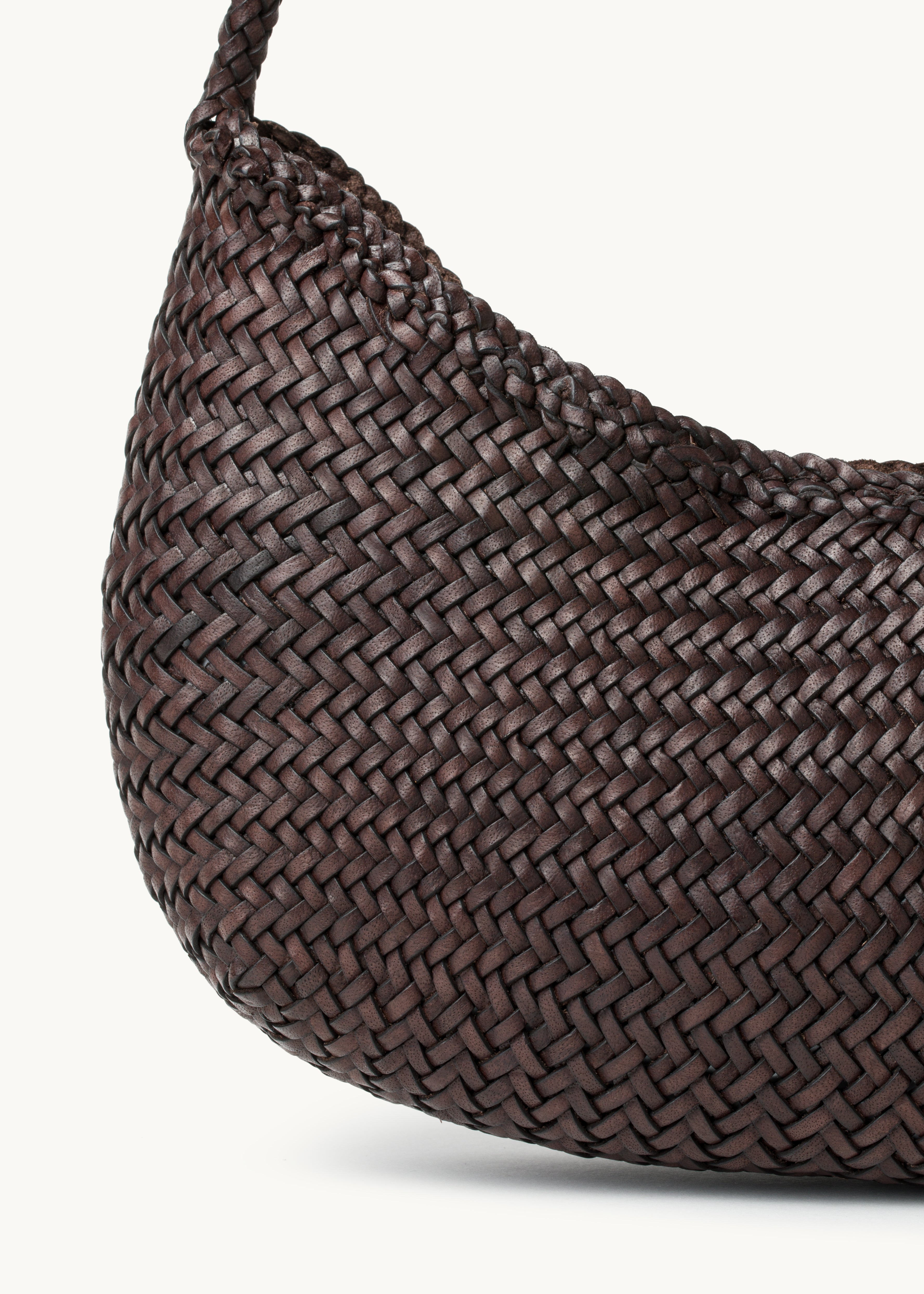 Skórzany koszyk Nantucket DARK BROWN – BÉBÉ Concept