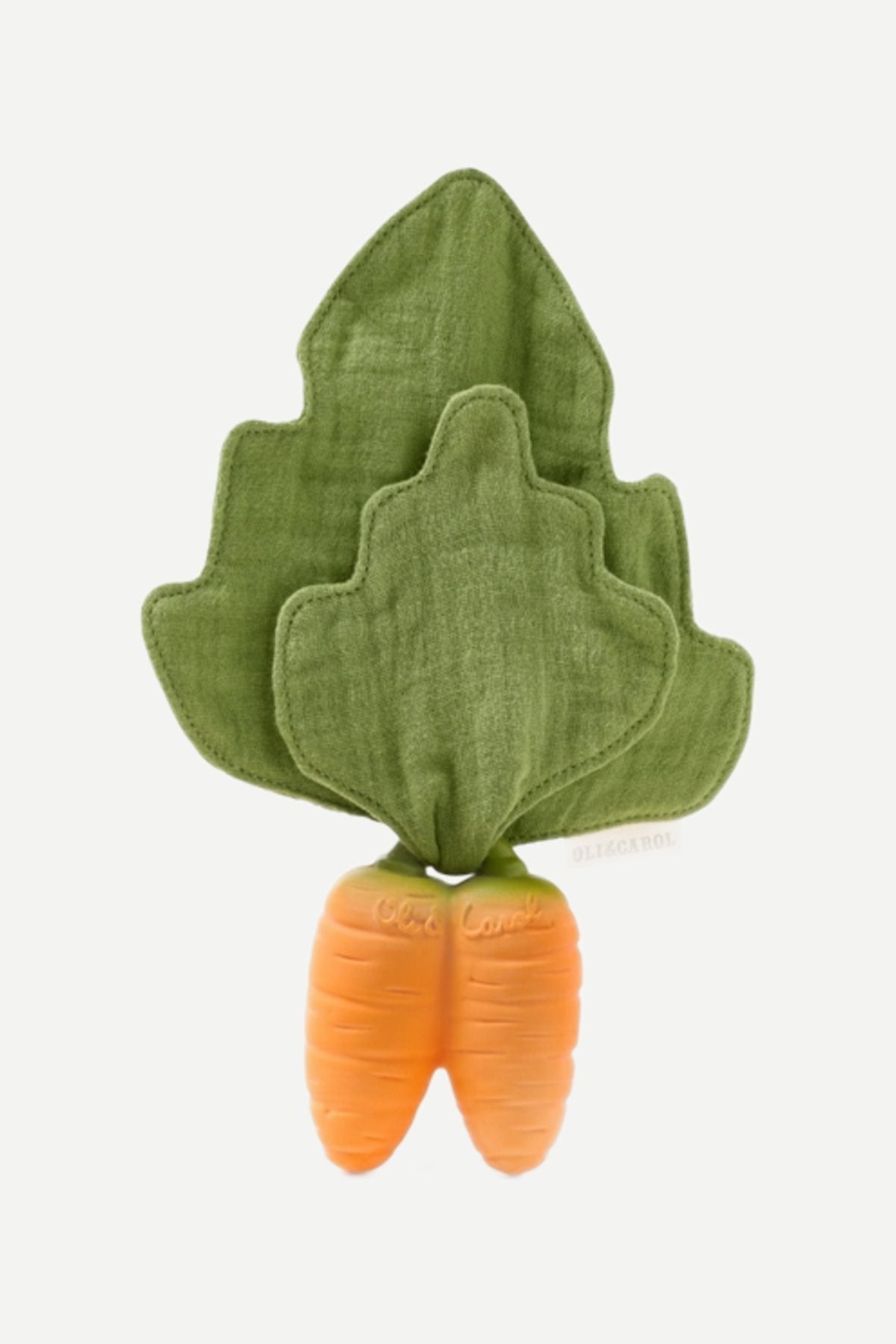 Gryzak z przytulanką Mini Doudou CARROT