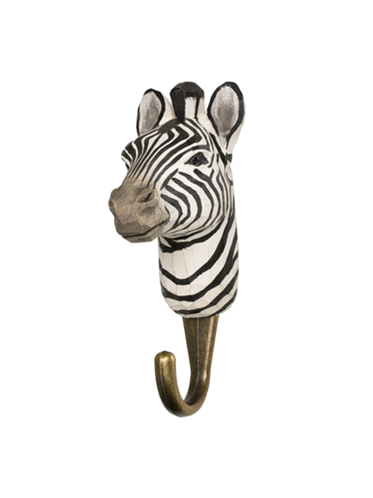 Drewniany haczyk Zebra Wildlife Garden BÉBÉ Concept 