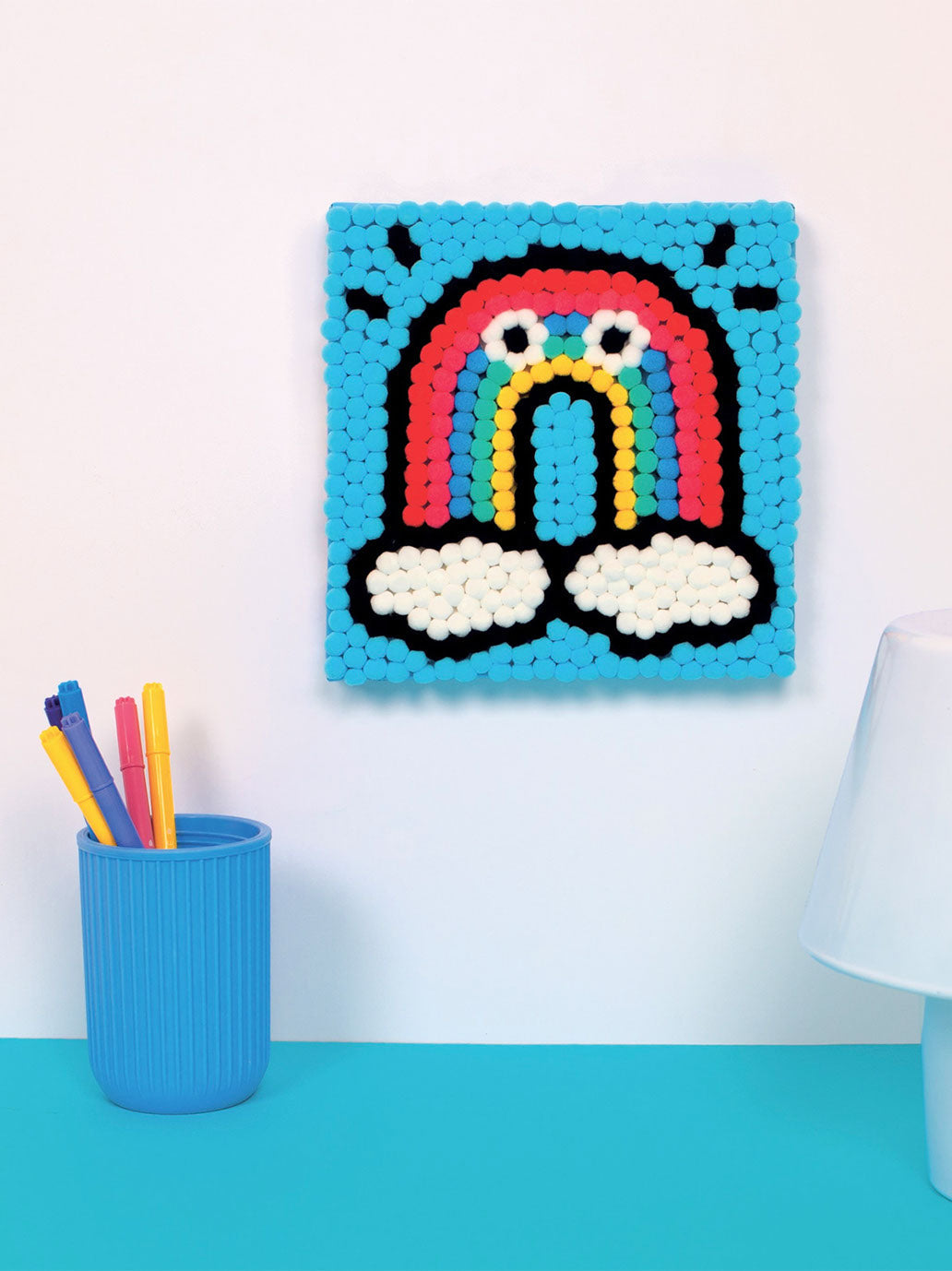 Zestaw kreatywny do wyklejania pomponami OMY BÉBÉ Concept 