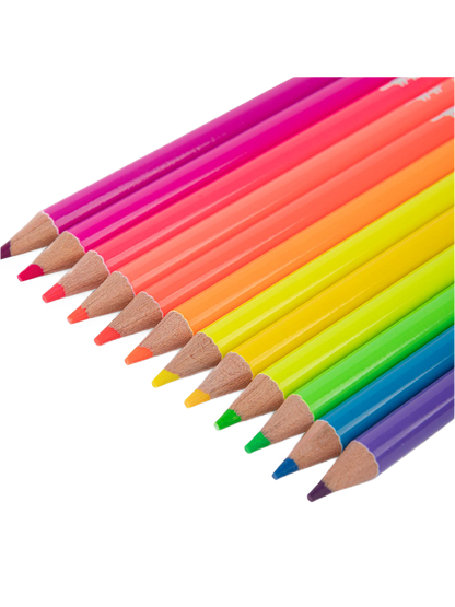 Zestaw 12 kredek w blaszanym pudełku Moulin Roty BÉBÉ Concept 