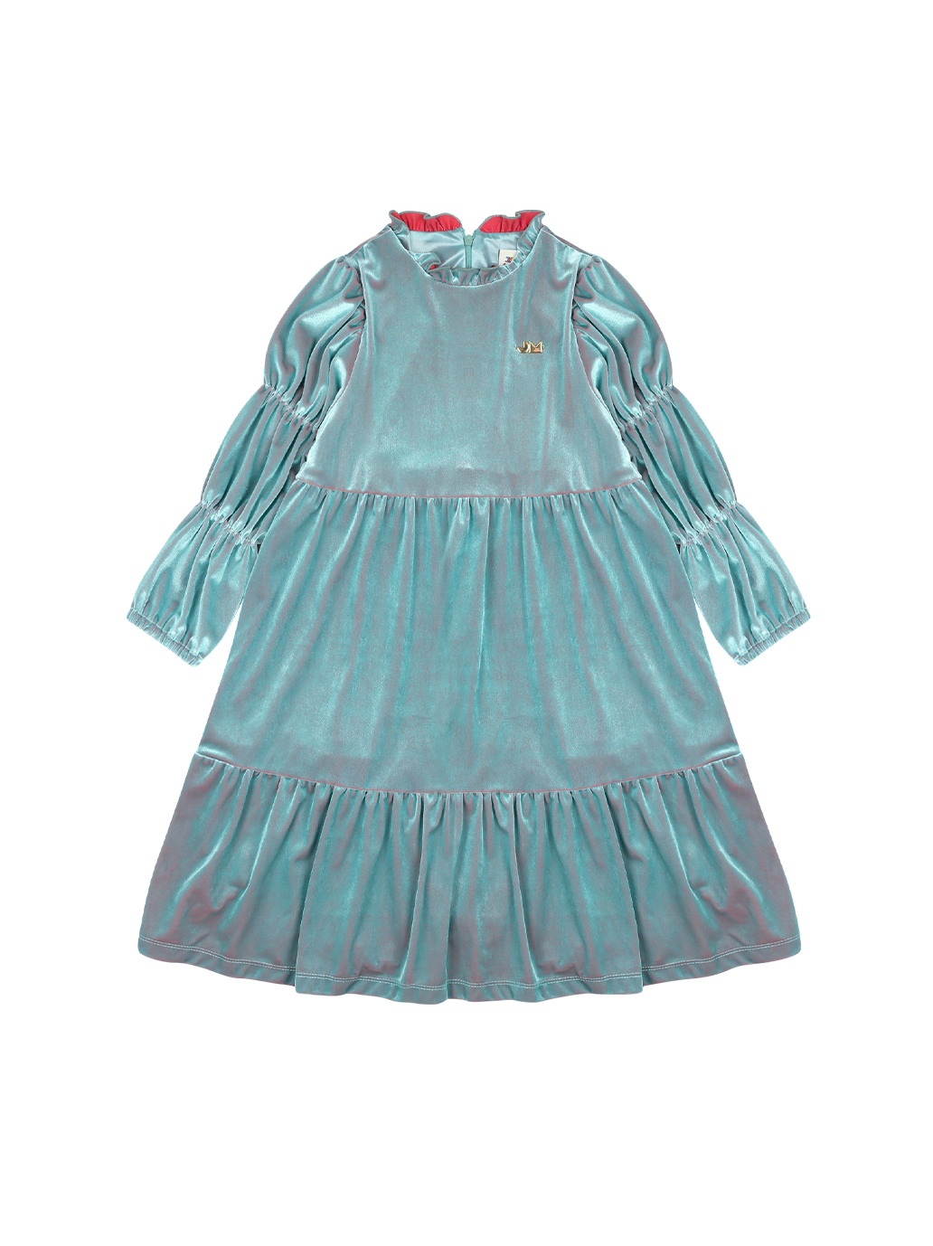 Sukienka Shirring Velvet Dress Jelly Mallow BÉBÉ Concept 