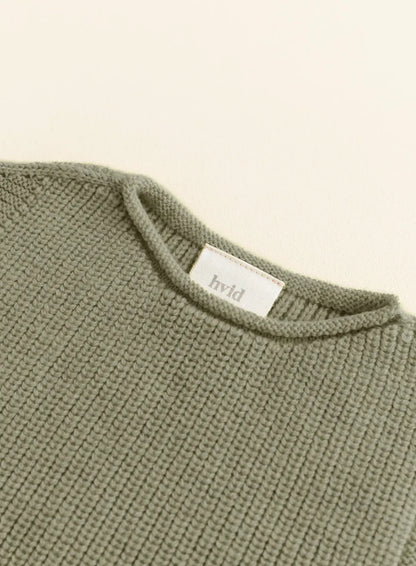 Kamizelka merino dla niemowląt Harvey vest Hvid BEBE Concept 