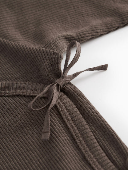 Bluza niemowlęca z merino Tut Wrap Blouse MarMar Copenhagen BÉBÉ Concept 