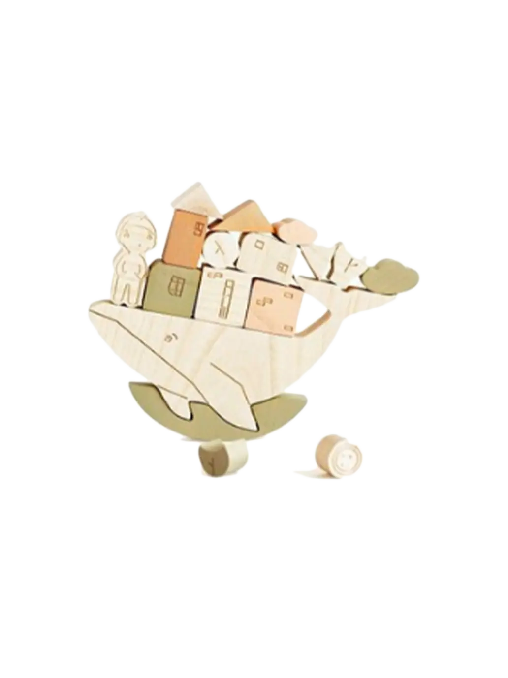 równoważnia Wieloryb babai BÉBÉ Concept