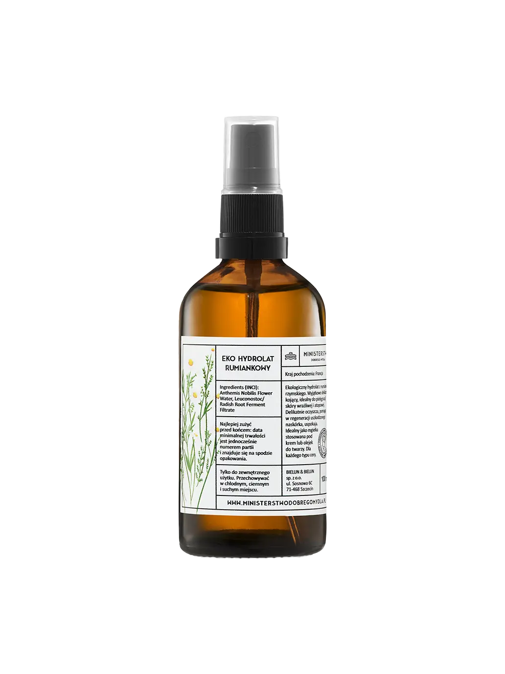 Hydrolat ekologiczny Rumianek Ministerstwo Dobrego Mydła BÉBÉ Concept