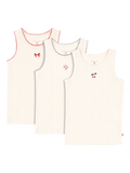 Zestaw podkoszulek Minna 3 Pack Tank Tops GOTS Konges Slojd BEBE Concept 