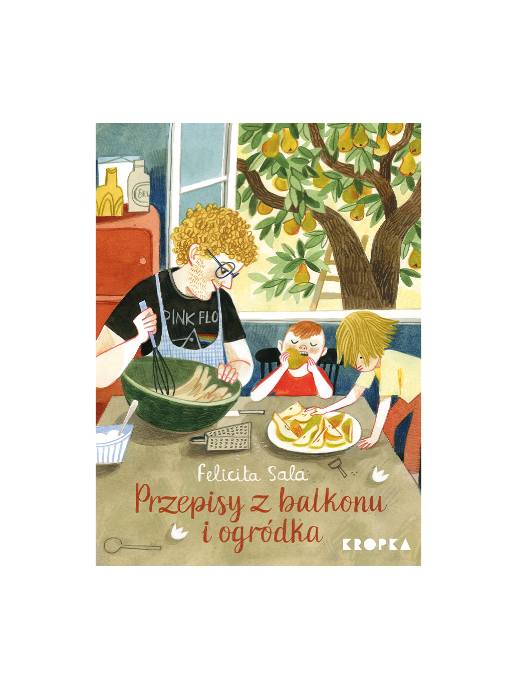 Przepisy z balkonu i ogródka Wydawnictwo Kropka BÉBÉ Concept