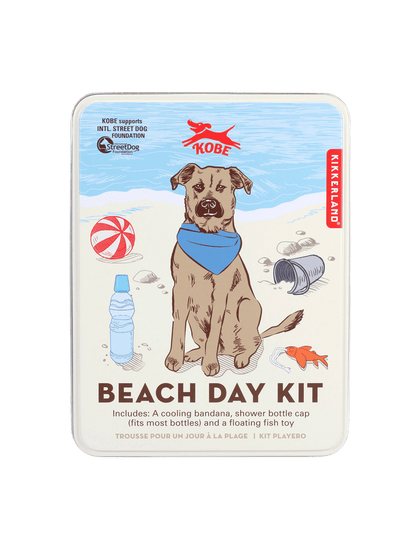 Zestaw dla psa Kobe Dog Beach Day Kit Kikkerland BÉBÉ Concept 