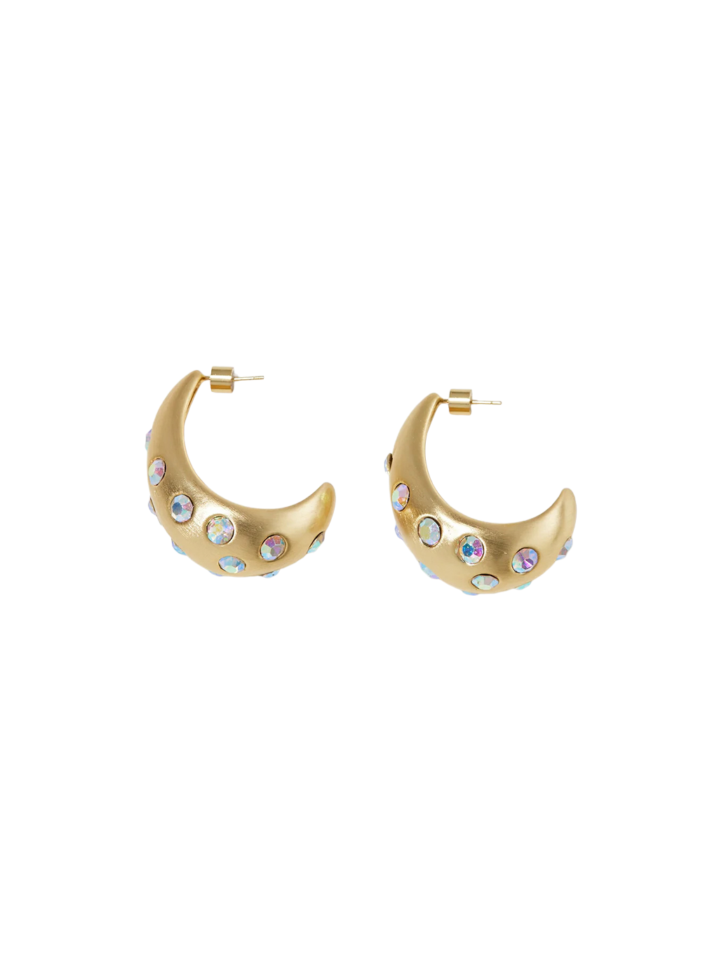 Crescent Hoops CLEAR
