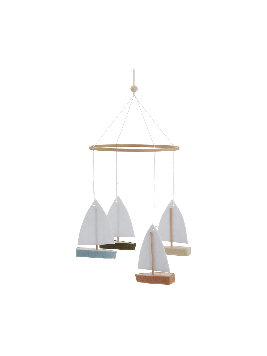 Dekoracyjny mobil Sailboats Kas Kopenhagen BÉBÉ Concept