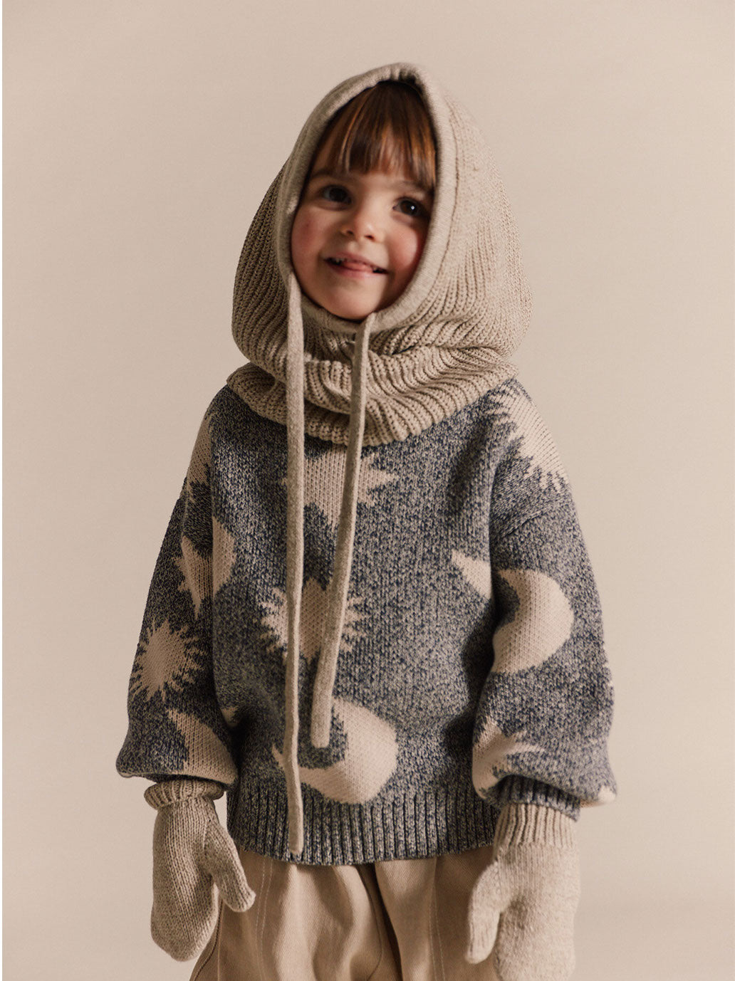 Sweter Cozmo Midnight Moon Stars Sweater Claude&amp;Co BÉBÉ Concept 