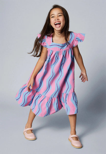 Sukienka Wave Stripe rozm. 130cm / 8-9y bébé concept BÉBÉ Concept 