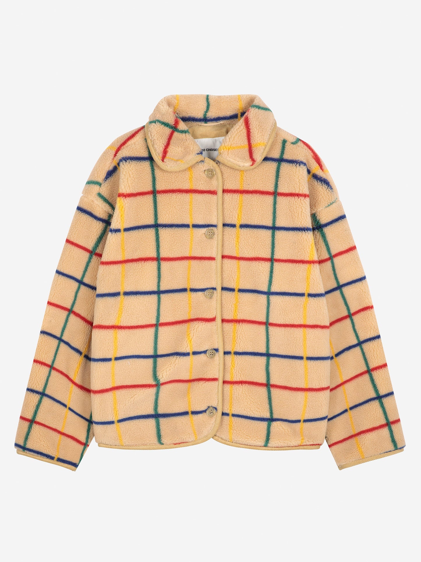 Color Striped sheepskin jacket Bobo Choses BÉBÉ Concept 