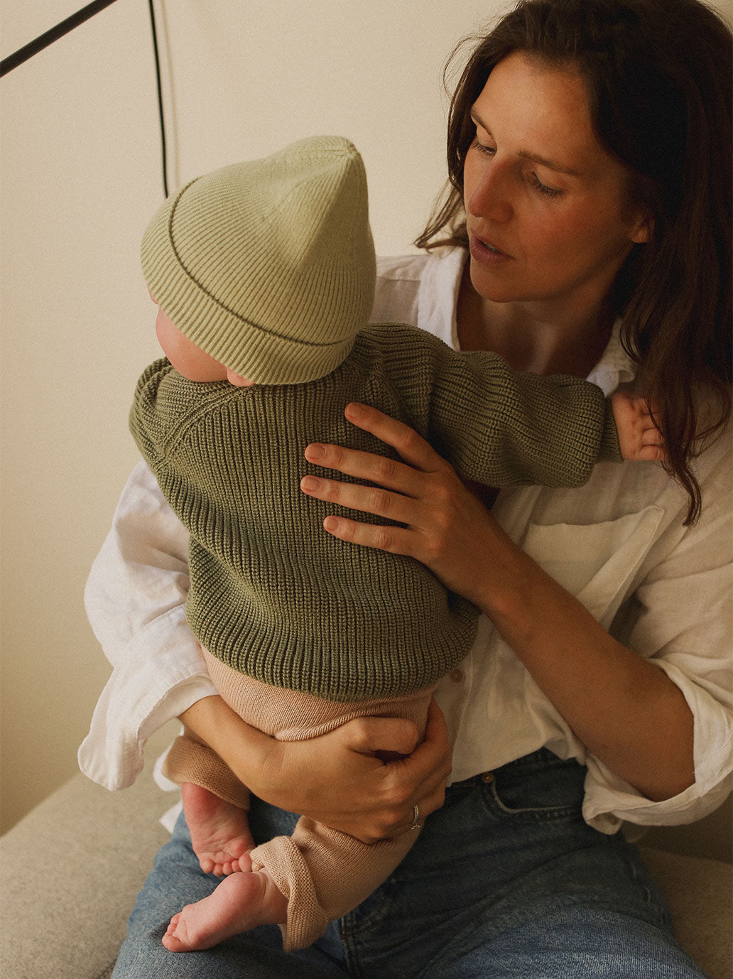 Kardigan merino Inga Hvid BÉBÉ Concept 