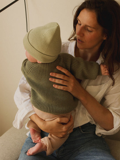 Kardigan merino Inga Hvid BÉBÉ Concept 