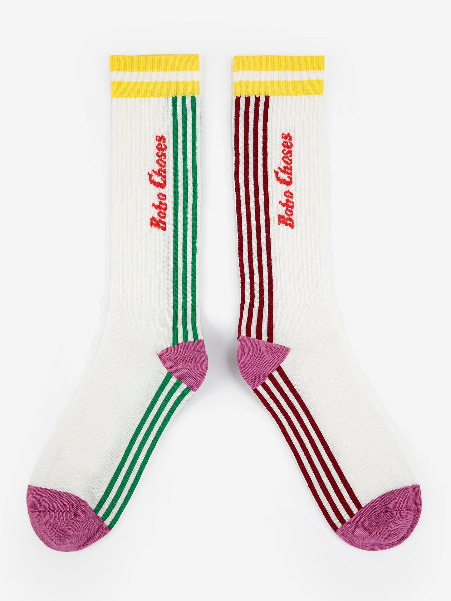 Striped cotton long socks Bobo Choses BEBE Concept 