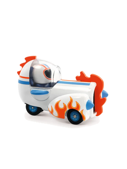 Metalowy samochodzik Crazy Motors Djeco BÉBÉ Concept 