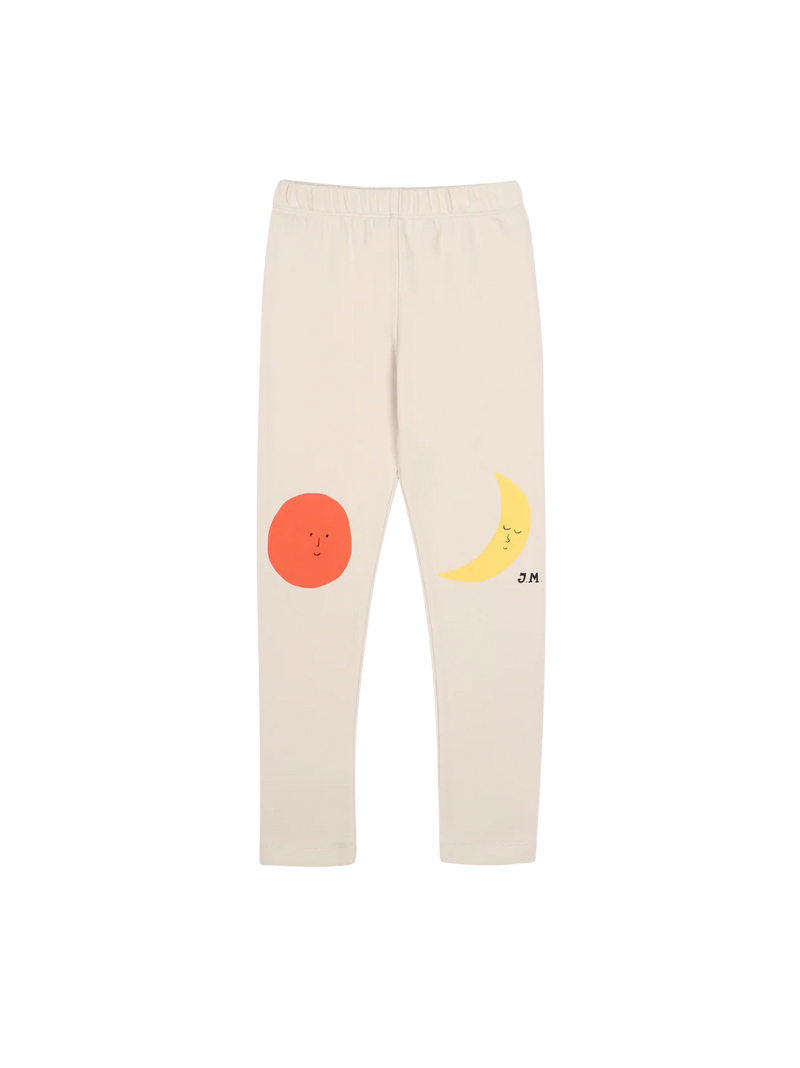 Colored Nature Leggings Ivory Jelly Mallow BÉBÉ Concept 