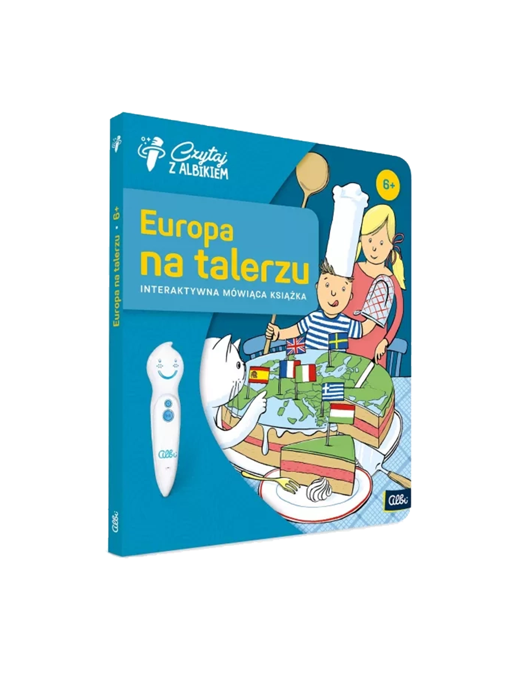 Europa na talerzu. Książka interaktywna Albi BÉBÉ Concept 