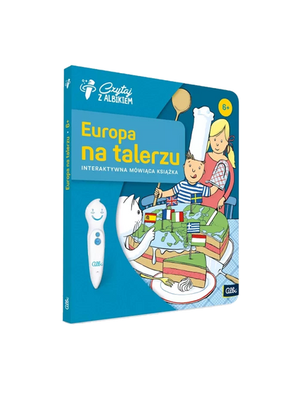 Europa na talerzu. Książka interaktywna Albi BÉBÉ Concept 