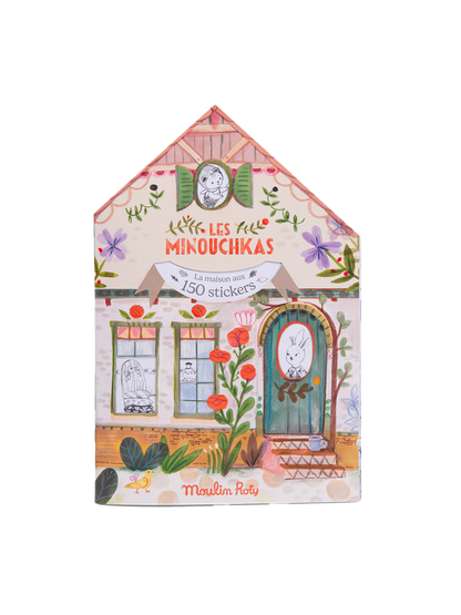 Kolorowanka z naklejkami Moulin Roty BÉBÉ Concept 