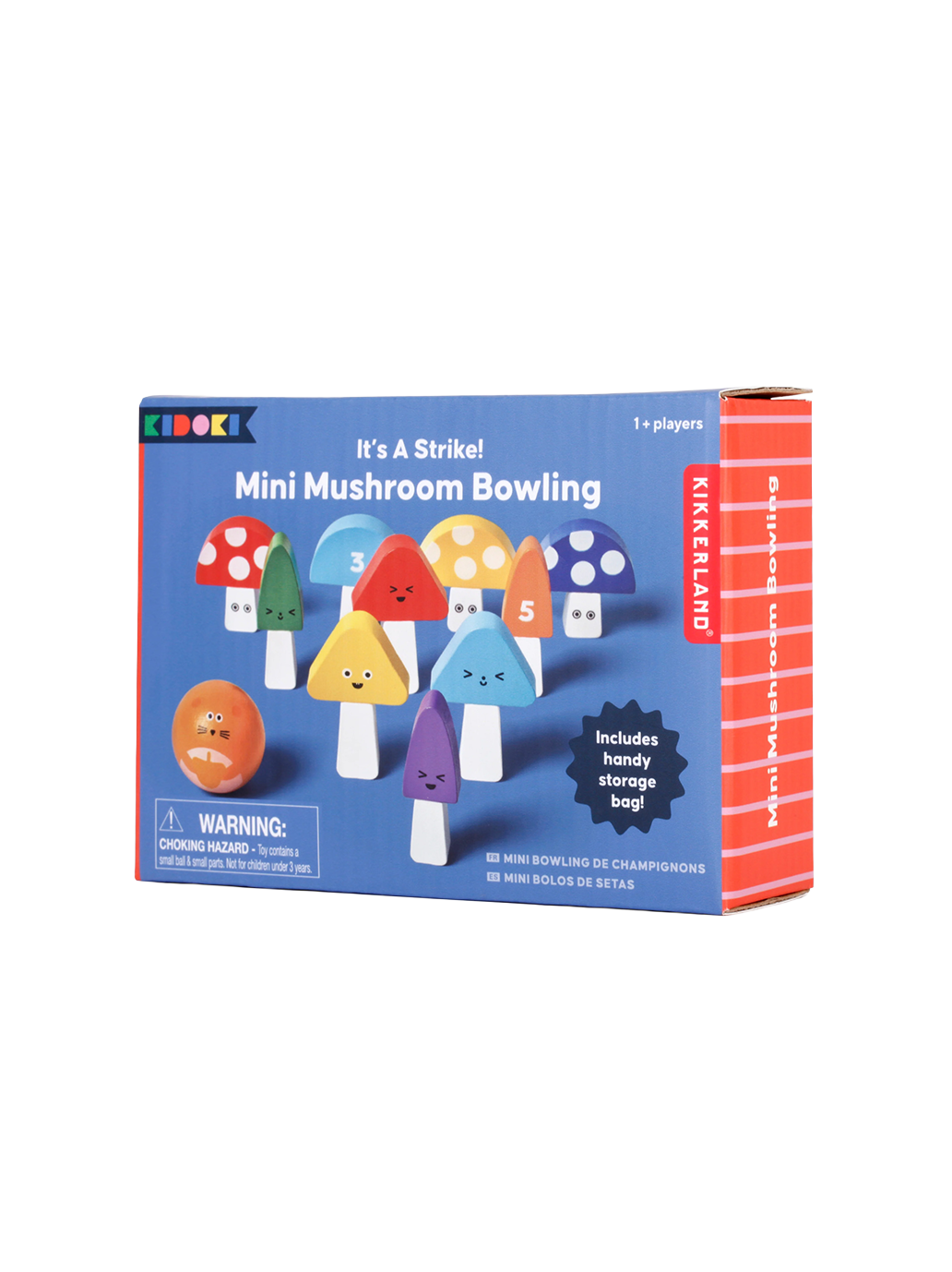 Kidoki Mini Mushroom Bowling Kikkerland BÉBÉ Concept 