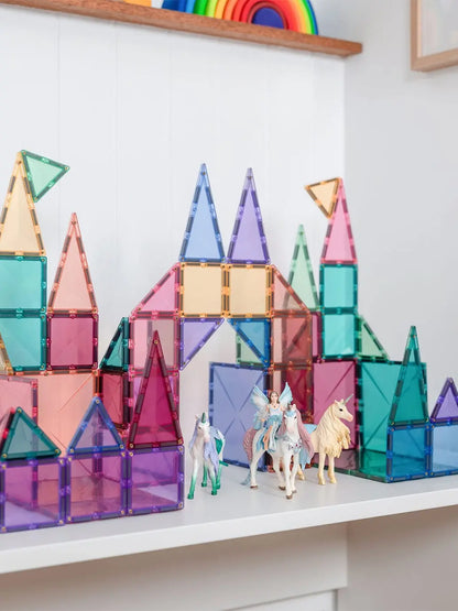 Klocki magnetyczne Pastel Mega Pack Connetix BÉBÉ Concept 