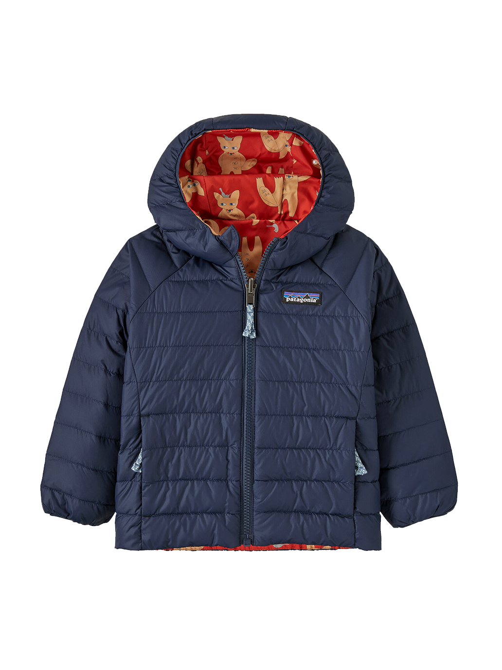 Dwustronna kurtka puchowa Baby Reversible Down Hoody Patagonia BÉBÉ Concept 
