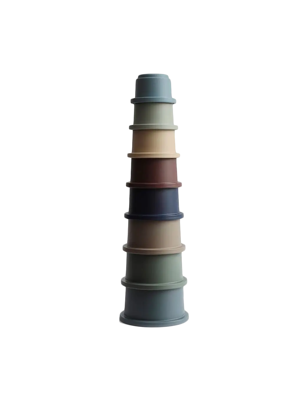 zestaw foremek do układania wieży i zabaw w wodzie lub piasku Mushie BÉBÉ Concept