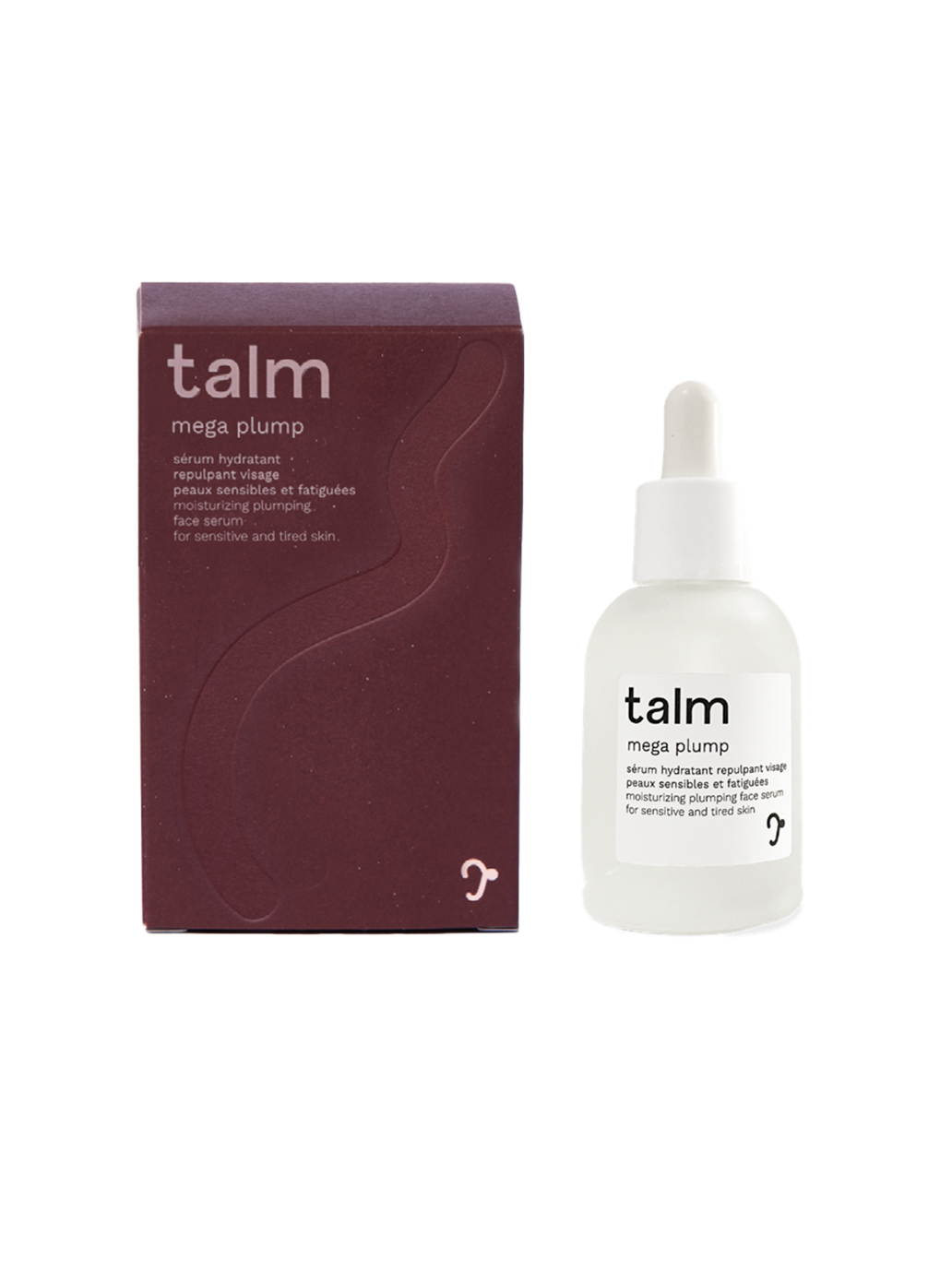 Nawilżająco ujędrniające serum do twarzy Mega Plump talm BÉBÉ Concept 