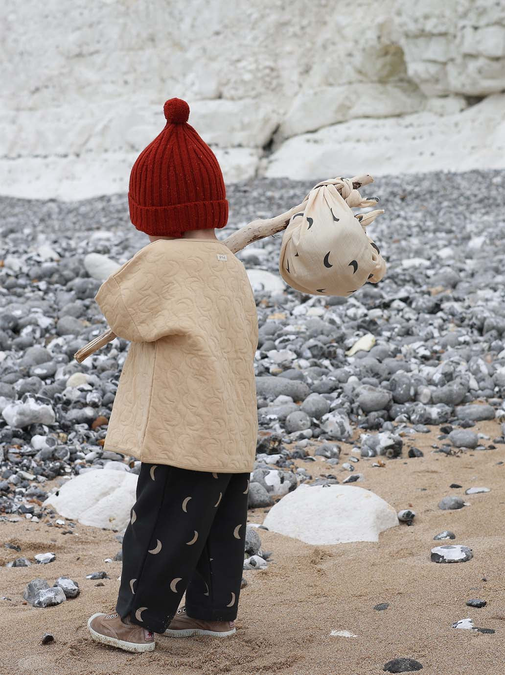 Pikowany kardigan Midnight Organic Zoo BÉBÉ Concept