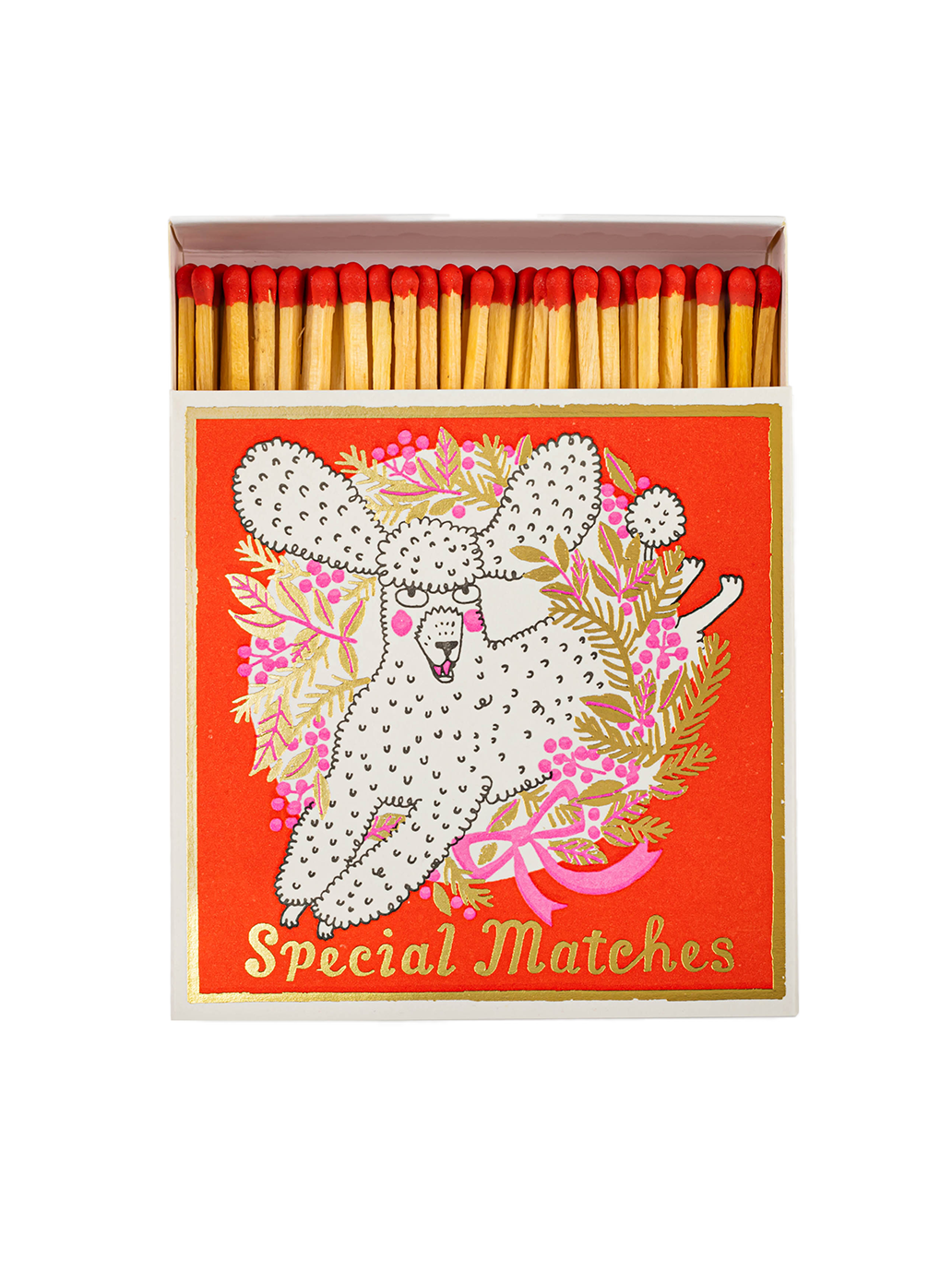 Luksusowe zapałki w ozdobnym pudełku Archivist Gallery BÉBÉ Concept 